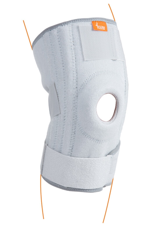 Compression Stabilized Open Knee Support KE004